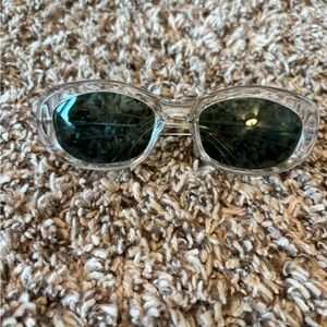 Gucci Clear Frame Sunglasses